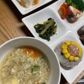 ☆あさ's cooksnap of when they made オクラと人参で星いっぱい卵スープ✨.