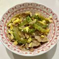 huu_ka's cooksnap of when they made 豆腐なし♪基本の味でゴーヤチャンプルー.