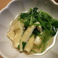 かずくん☆'s cooksnap of when they made みつばとお揚げのおひたし.