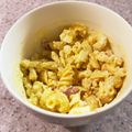 ぐ〜でたま's cooksnap of when they made ホッと！マカロニサラダ（カルボナーラ風）.