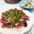 四谷わかば's cooksnap of when they made ✿鯛のカルパッチョ柚子胡椒ドレッシング✿.