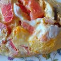 りお５１０'s cooksnap of when they made 卵1個★レンジで作るトマトチーズオムレツ.