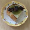 クックあさみちゃん's cooksnap of when they made 梅ジャムとチョコでトースト.