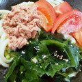 pika3's cooksnap of when they made 簡単おいしい☆ツナわかめの冷やしうどん♪.