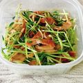 さくらん餅's cooksnap of when they made ベーコンと豆苗としめじの簡単炒め♪.