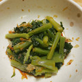 pnkdiamond's cooksnap of when they made 簡単・つるむらさきのおひたし.