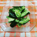 ﾁｲﾁｬﾝﾏﾏ's cooksnap of when they made お通し◎ 丸ごときゅうり　たたききゅうり.