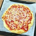 ＊なぁ＊'s cooksnap of when they made HM使用25分♪簡単ピザパンおやつランチ.