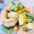 Kaoriru's cooksnap of when they made 海老とアボカドのごちそうサラダ.