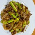 maezuchu's cooksnap of when they made ラム肉とアスパラのオリーブオイル炒め.