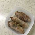 Ruriluru's cooksnap of when they made 豚こまで串焼き.