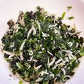 ココハナミコ☆'s cooksnap of when they made 簡単ほうれん草ふりかけ(幼児食).