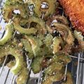 まれ子's cooksnap of when they made 【農家のレシピ】ゴーヤチップス.