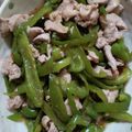 クックWDQDTW☆'s cooksnap of when they made マカパウダー入り豚バラピーマン炒め.