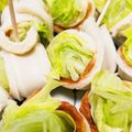 ikpommm's cooksnap of when they made お弁当に♪竹輪＆レタスのぎゅうぎゅう巻き.