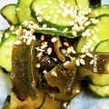 mary35's cooksnap of when they made 簡単きゅうりとワカメの酢のもの.