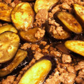 とめぽめ's cooksnap of when they made 簡単♪なすと挽肉の生姜焼き.