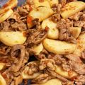 たきぴ's cooksnap of when they made 豚バラ肉と長芋の梅シソさっぱり炒め.