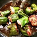 dtjdx206's cooksnap of when they made ピーマンと肉が剥がれないピーマンの肉詰め.