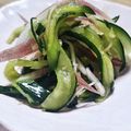 クックD0MACK☆'s cooksnap of when they made みょうがときゅうりのあえあえ.