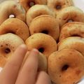 梨瀬かぁか's cooksnap of when they made 焼きドーナツ♪ いちごドーナツ♪.