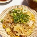 緑の人魚's cooksnap of when they made 鶏チャーシューのチャーハン簡単.