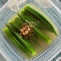 ankotetu's cooksnap of when they made 夏にピッタリ！簡単オクラの白だしわさび.