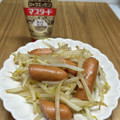 まこさんど's cooksnap of when they made 簡単～♪ウインナーともやしの粒マス炒め　.