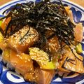 サイクリングママ's cooksnap of when they made 大人気！コストコサーモンフィレで濃厚ポキ.