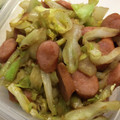 料理ニガテ系女子☆'s cooksnap of when they made ウィンナーときゃべつのカレーソース炒め.