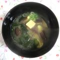 mmameco's cooksnap of when they made 炒めナス&高野豆腐&ワカメのお味噌汁♪.