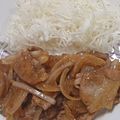 レモンちゃん♡'s cooksnap of when they made 【ひと手間でお店の味】基本の豚の生姜焼き.