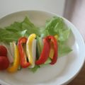 みるく茶's cooksnap of when they made 彩り鮮やか簡単サラダ♡.
