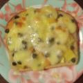 inLondon's cooksnap of when they made スモークサーモンとパプリカののトースト.