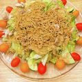 なつき☆ミ's cooksnap of when they made 簡単♡揚げ麺サラダ♡.