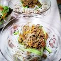 よちりん's cooksnap of when they made ひき肉たっぷり☆ピリ辛ジャジャ麺風うどん.