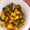 ハミング521's cooksnap of when they made フライパンひとつで簡単！オクラのサブジ.