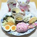 ゆけり３兄弟's cooksnap of when they made 〖桜でんぶとごま塩おにぎり〗.
