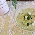 ☆＊お家グルメ工房＊☆'s cooksnap of when they made ヨーグルトとトマトのガスパッチョ.