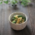 まろんかふぇ's cooksnap of when they made ゴーヤと油揚げのガーリック味噌炒め.