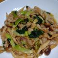 クックJOEさん's cooksnap of when they made 豚こまとチンゲン菜のしょうが炒め.
