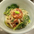 degusa☆'s cooksnap of when they made もやしとちくわのゴマポンマヨ和え♡激安♡.