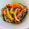 azbjbn's cooksnap of when they made 余ったそばで♪さっぱりそばサラダ★.