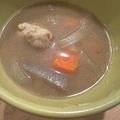 Reinaxoxo's cooksnap of when they made ふわふわ鶏団子と根菜のごちそう味噌汁.