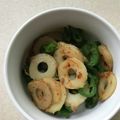 Ruriluru's cooksnap of when they made 【納豆のタレ】練り物とピーマンの炒め物.