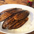 みいたすゅ's cooksnap of when they made こってりトロトロ♪なすの梅シソ蒲焼き丼.