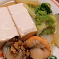 ✤おかわり✤'s cooksnap of when they made 簡単！お出汁が美味☆帆立と豆腐の炊いたん.