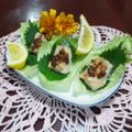 ☆むさし☆'s cooksnap of when they made 健脳食♡鰯（秋刀魚）の肉味噌のっけ.