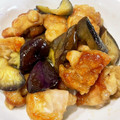 huu_ka's cooksnap of when they made 茄子と鶏肉のオイスター炒め.