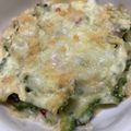 おおざっぱなＯ型ママ's cooksnap of when they made ゴーヤのガーリックチーズ＆ぺペロンチーノ.